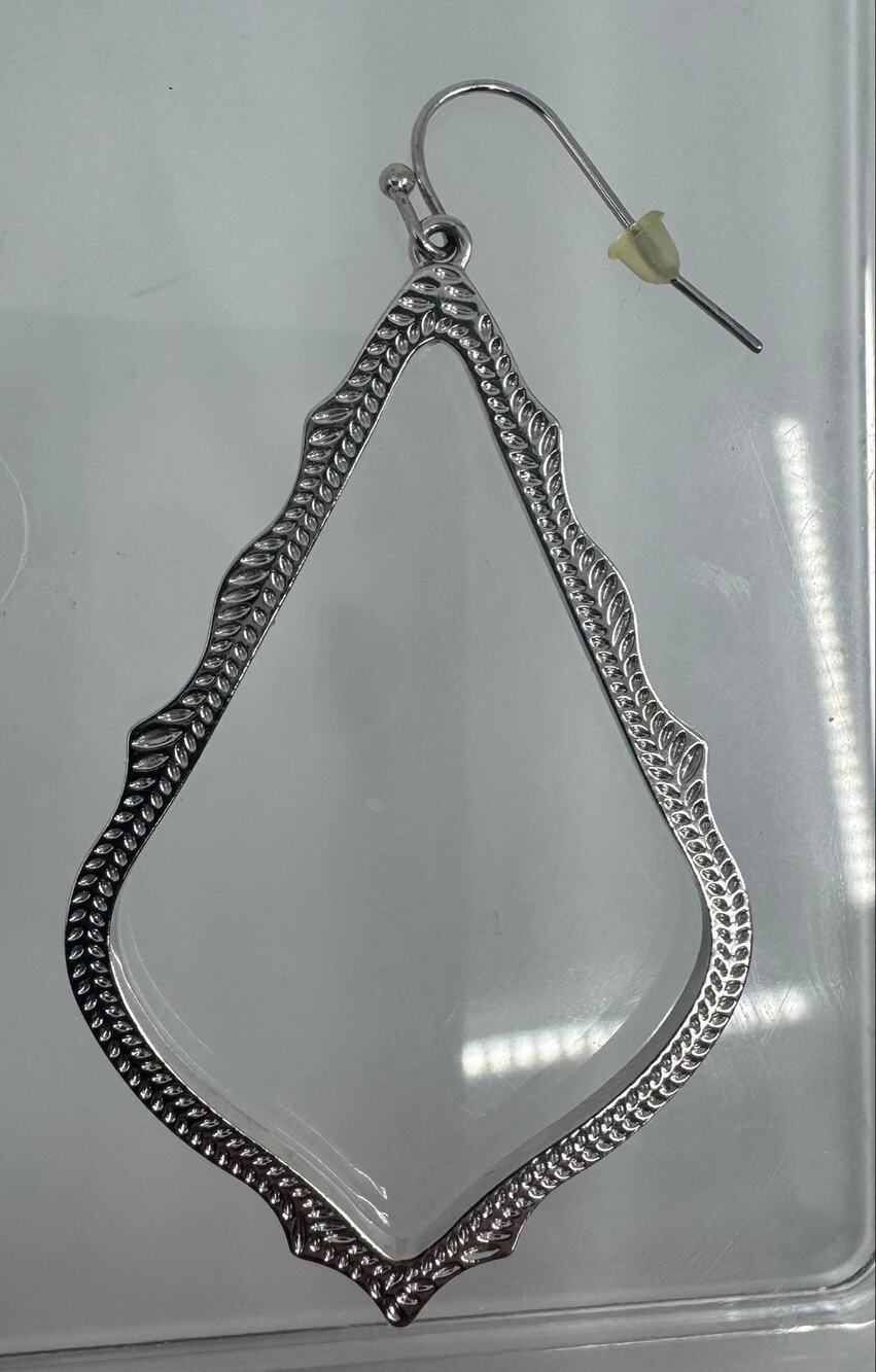 Kendra Scott Sophee Silver Tone Rhodium single earring replacement (**just 1!)